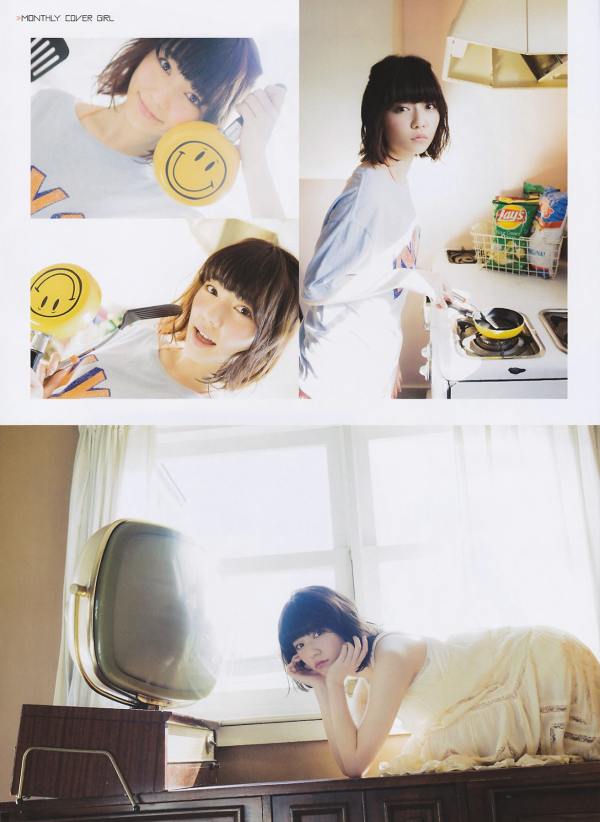 AKB48 Haruka Shimazaki Girls Never Cry on Monthly Entame Magazine 004